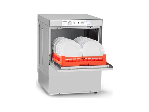 Geschirrsplmaschine EASYLINE inkl. Klarsplmitteldosier-, Reinigerdosier- und Ablaufpumpe, 400 V, BTH 600 x 600 x 820 mm
