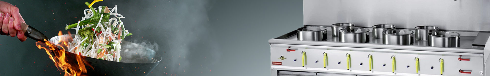 Gastro Gas Wok-Herde