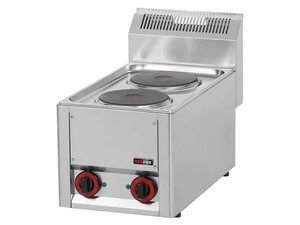 REDFOX SP 30 ELS Elektroherd, 2 Kochstellen  180 mm, 4...