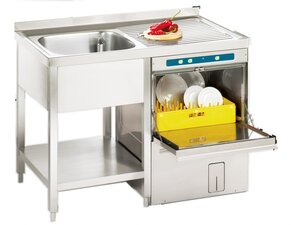 Edelstahl Sp�lzentrum PREMIUM, 1 Becken links,...