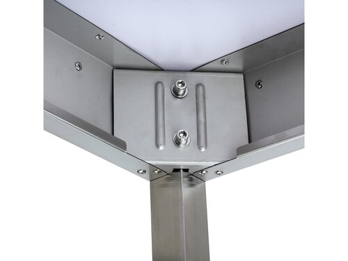 vaiotec EASYLINE 600 Arbeitstisch, Grundboden, mit Aufkantung, BTH 600 x 600 x 850 mm