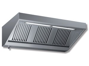 Wandhaube PREMIUM, Motor & Regler, Edelstahl,...