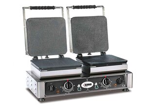 GMG KGW 25 Waffeleisen, f�r 2 Waffeln, Backplatte aus...