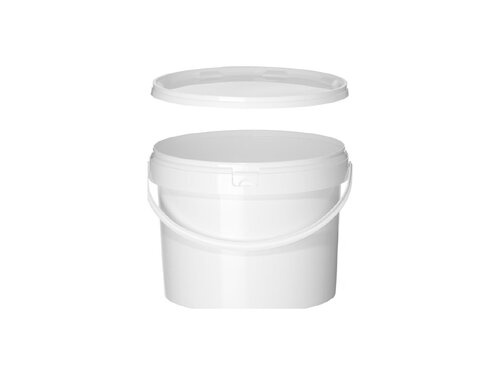 HENDI Eimer stapelbar, 11,5 Liter, Wei�