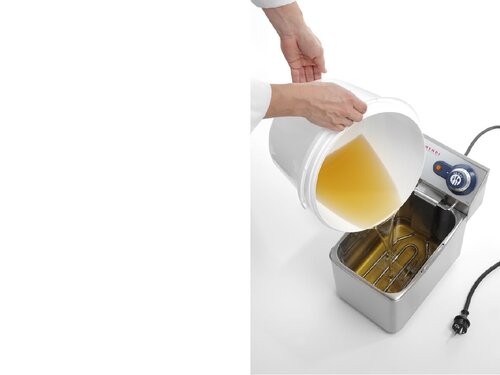 HENDI Eimer stapelbar, 11,5 Liter, Wei�