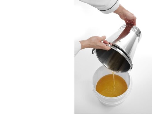 HENDI Eimer stapelbar, 11,5 Liter, Wei�