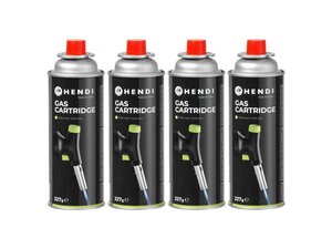 HENDI Flssiggas-Kartuschen, fr Hendi Crme-Brle...