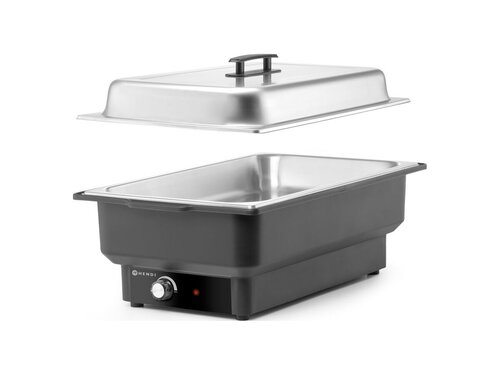 Hendi Tellano, Elektro Chafing Dish, GN 1/1, 65 mm Tiefe, Inhalt 9 Liter