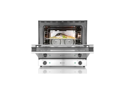 Hendi H90 Elektro Heiluftofen, 4 Einschbe 438 x 315 mm, 2,67 kW, BTH 595 x 624 x 572 mm