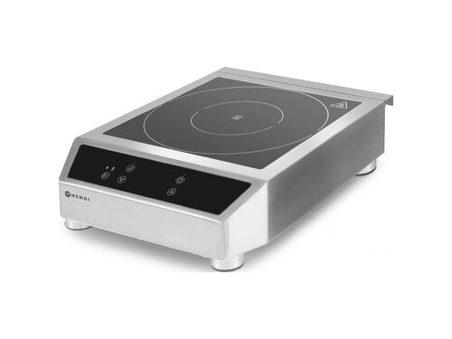 HENDI Induktionskocher Modell 3500 D, BTH 160 x 519 x 407 mm