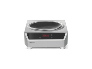 HENDI Induktionswok Modell 3500, Edelstahl, 230V, 3,5 kW,...