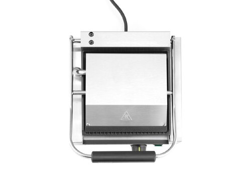 Hendi Kontaktgrill, oben + unten gerillt, 1,8 kW, BTH 310 x 370 x 210 mm