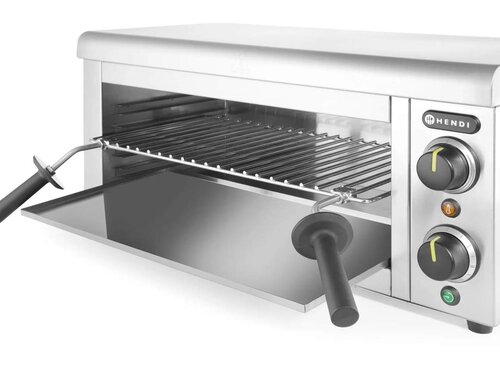 Hendi Salamander zur Wandmontage, 4 Einschubh�hen, 2 kW, 230 V, BTH 610 x 310 x 280 mm