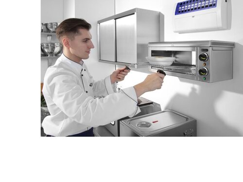 Hendi Salamander zur Wandmontage, 4 Einschubh�hen, 2 kW, 230 V, BTH 610 x 310 x 280 mm