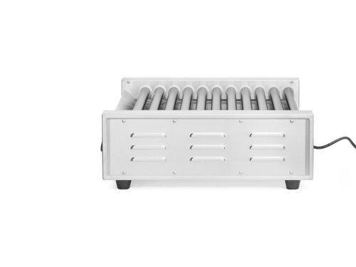 Hendi Rollengrill Elektro, 2 Heizzonen, 11 Rollen, Auftischger�t, 230V 1,18kW, BTH 520 x 477 x 175 mm