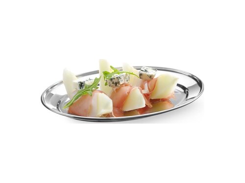 HENDI Serviertablett oval, 300x220mm, BTH 23 x 298 x 208 mm