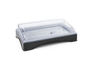 Rolltop-Prsentar, GN 1/1, gekhltes Serviertablett