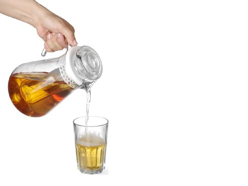 HENDI Krug mit Eisw�rfelk�hlung, 2,2L