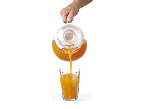 HENDI Krug mit Eiswrfelkhlung, 3L