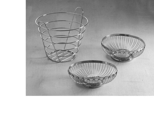 HENDI Obstkorb aus verchromtem Draht