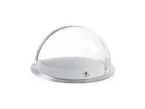 Rolltop-Haube. mit verchromtem Griff