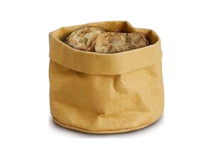 HENDI Brottasche, aus Papier, beige