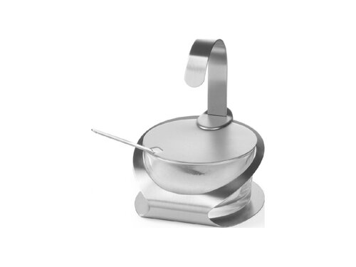 HENDI Kse-/Zuckerdose, mit Glasbehlter