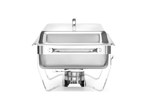 Hendi Fiora Chafing Dish Set mit 2x GN 1/2 und 3x GN 1/3 Beh�ltern, f�r bis zu 100 mm tiefe Beh�lter