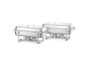 Hendi Economic Chafing Dish, 2er Set, GN 1/1, bis zu 65...