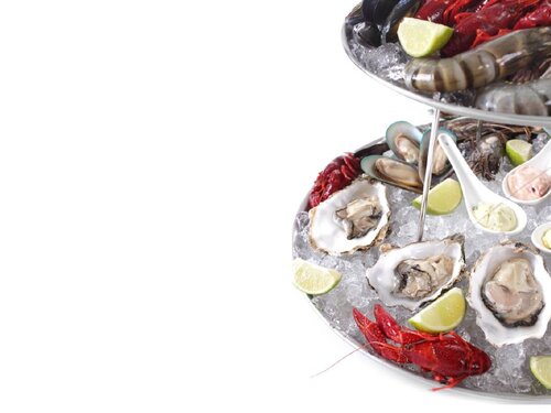 HENDI Meeresfr�chte-Pr�senter