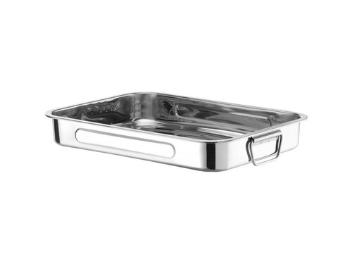 Hendi Br�ter, aus Edelstahl, mit Griffen, BTH 430 x 310 x 60 mm