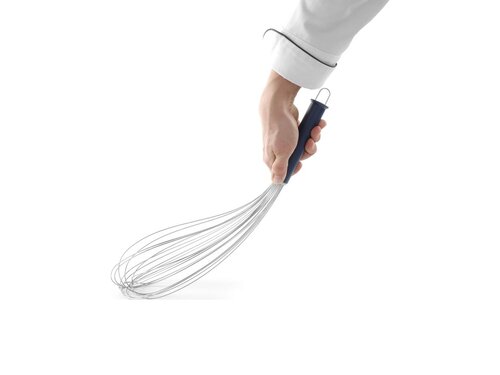 Hendi Schneebesen mit 12 flexiblen Edelstahl Dr�hten, L�nge 460 mm