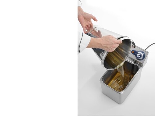 HENDI Eimer mit verst�rktem Boden, 7 Liter, abgestuft, Wei�