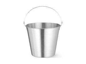 HENDI Eimer, 12l, Edelstahl