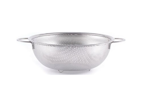 Hendi Gem�sesieb mit Griffen und Untersatz, � 225 mm, H�he 90 mm