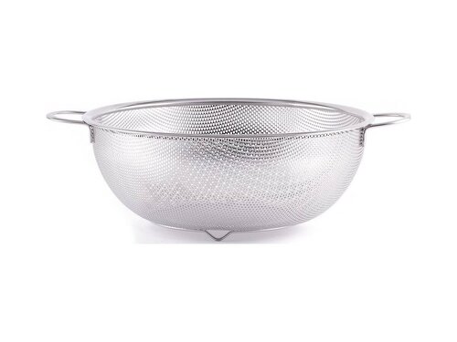 Hendi Gem�sesieb mit Griffen und Untersatz, � 285 mm, H�he 100 mm