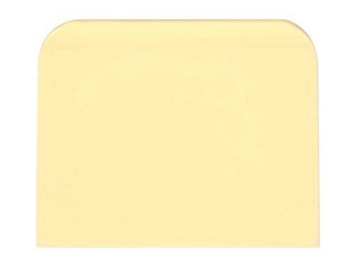 Hendi Teigschaber rechteckige Form, aus Polypropylen, 6 Stck, Lnge 120 mm