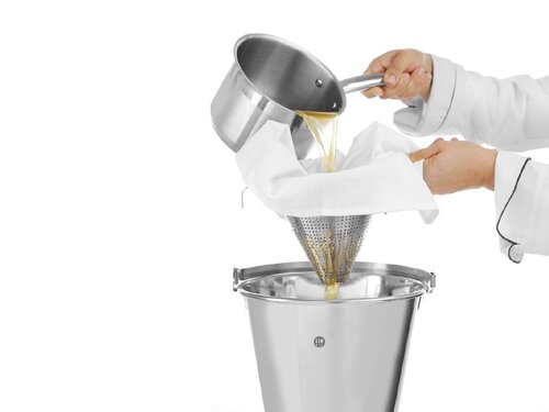 Hendi Passiertuch, 100% Baumwolle, BT 700 x 700 mm