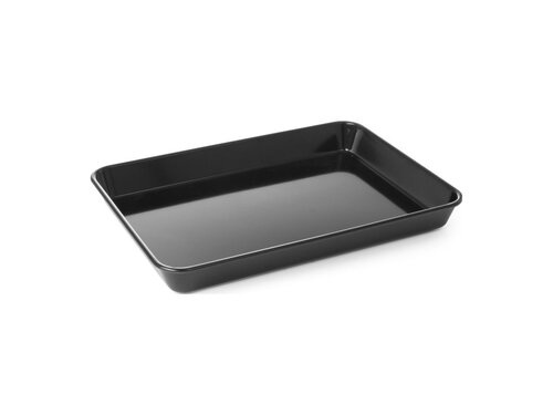 Hendi Fleischwanne aus Melamin, Schwarz, BTH 420 x 280 x 60 mm
