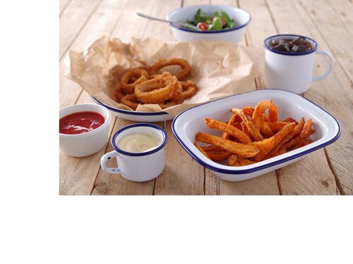 HENDI Suppenschssel rechteckig, abriebfest