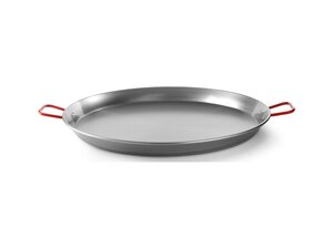 Hendi Paellapfanne aus Karbonstahl, 2 praktische...