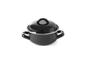 HENDI Suppent�pfchen, 0,65 Liter, Emailliert, mit...