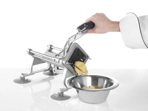 Hendi Pommesschneider aus Edelstahl, Tisch- oder Wandmontage