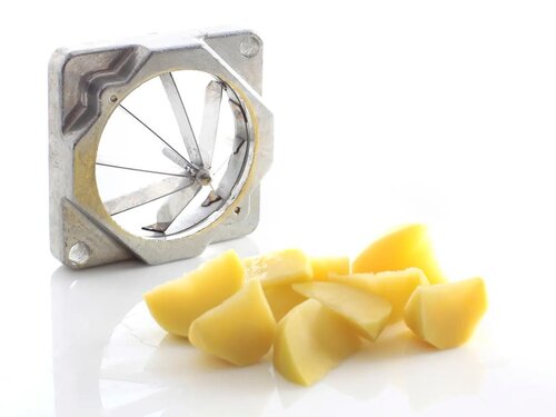 Hendi Pommesschneider aus Edelstahl, Tisch- oder Wandmontage