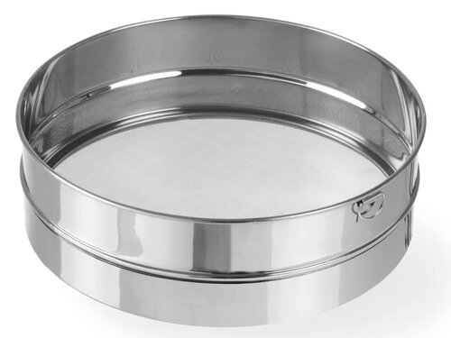 Hendi Backsieb f�r Puderzucker, rund, � 410 mm, H�he 80 mm
