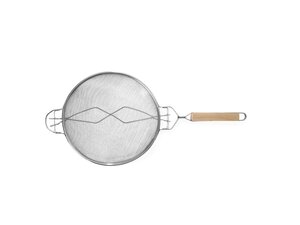 Hendi Sieb mit Holzgriff, doppelmaschig, � 260 mm, H�he...