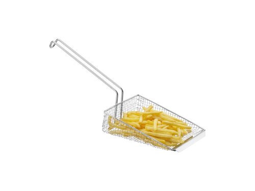 Hendi Frittierschaufel aus Edelstahl, Griff 150 mm lang