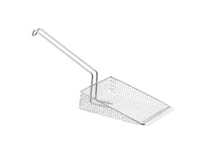 Hendi Frittierschaufel aus Edelstahl, Griff 150 mm lang