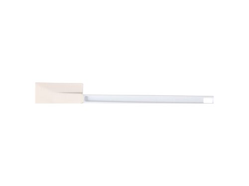 Hendi Kitchen Line Teigschaber, Wei, Schaber aus Synthetikgummi, BT 406 x 70 mm