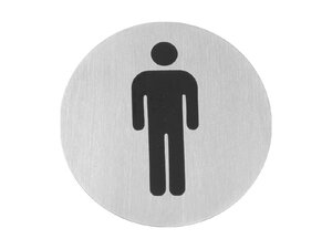 HENDI T�rschilder Herren, mit Doppelklebeband